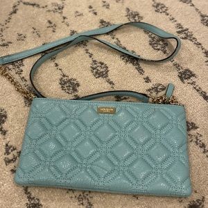 Kate Spade Teal Quilted Crossbody